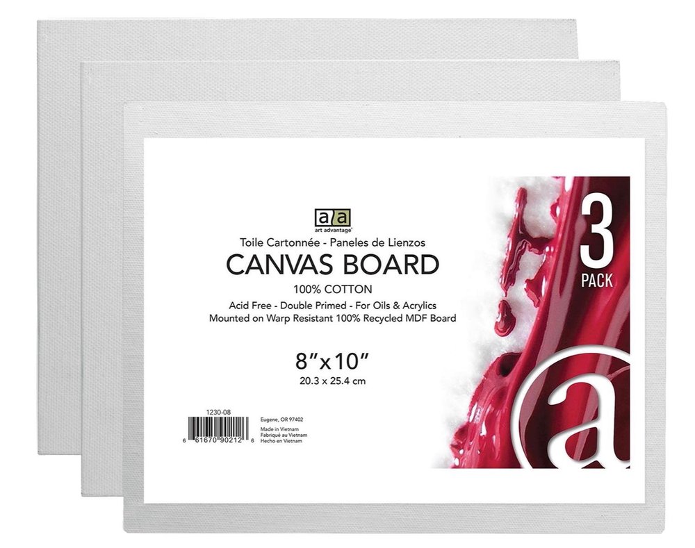 8x10 Canvas Panels<br/>3 piece set — Art Spot Studio